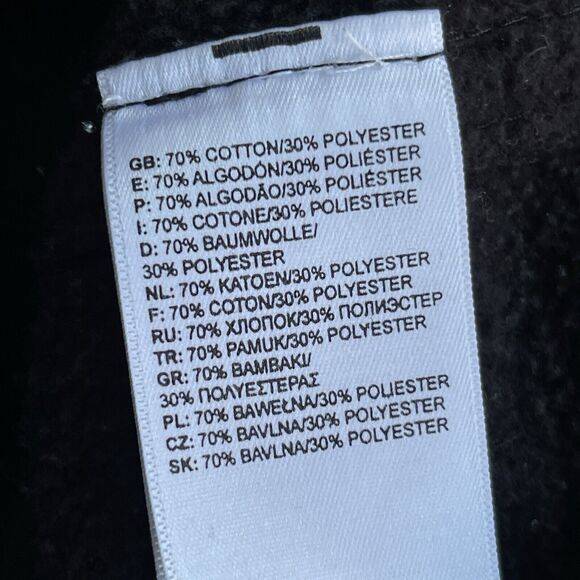 The North Face Hoodie Mens Large Half Dome Logo Black Travel Sweatshirt Outdoor - Picture 5 of 11